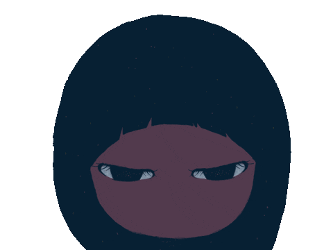 sunameri giphyupload girl おやすみ sunameri Sticker