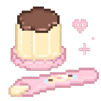 Pixel Pink Sticker