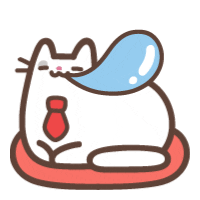Sleepy Cat Sticker by MixFlavor 綜合口味