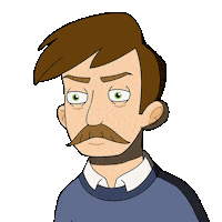 Shock Nathan Sticker by NETFLIX