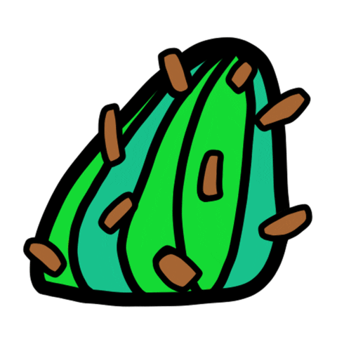 Summer Desert Sticker by Jeff McCann