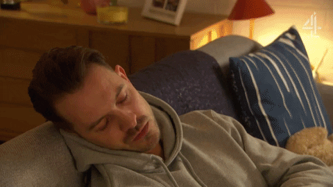 Sad Sleep GIF by Hollyoaks