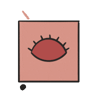 Post Eye Sticker