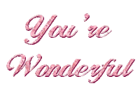 wonderful STICKER