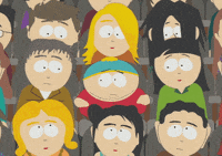 eric cartman audience GIF by South Park 