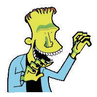 Trick Or Treat Halloween Sticker by bastardidentro