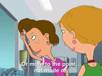 as told by ginger nicksplat GIF