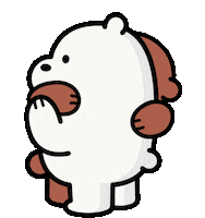 Panda Hugs Sticker by Cartoon Network Brasil