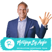 Mortgage By Augie Sticker by RevolutionMortgage