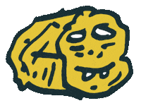 Happy Monster Sticker