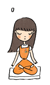 Relax Yoga Sticker by Cope Disaster Champions