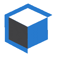 texturescom 3d cube pbr 3dart Sticker