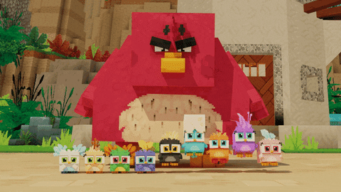 Celebrate Big Boy GIF by Angry Birds