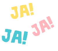 Ja Ja Ja Sticker