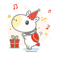 excited party Sticker