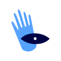 Hand Hello Sticker by mlnbgr