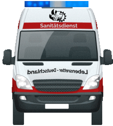 San Ktw Sticker by Lebensretter_Deutschland