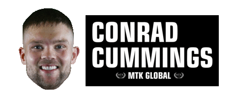 Boxing Conrad Sticker by MTK Global