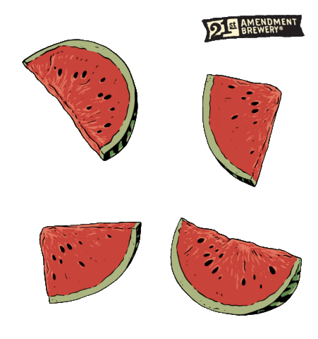 21stAmendment giphyupload summer beer fruit Sticker