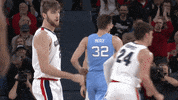GonzagaBulldogs yes basketball celebration gonzaga GIF