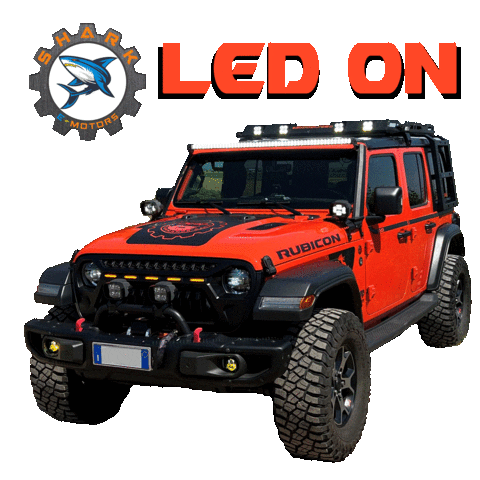 SharkEMotors offroad jeep off road wrangler Sticker