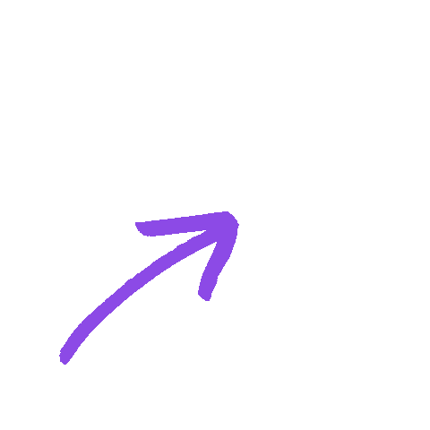 Purple Arrow Sticker by VaynerSpeakers