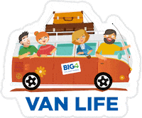 road trip australia Sticker