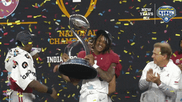 Winning Alabama Football GIF by Goodyear Cotton Bowl Classic
