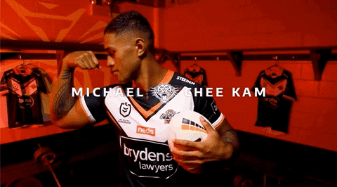 Michael Chee Kam GIF by Wests Tigers