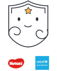 HuggiesLAO bebe abrazo unicef bebes Sticker