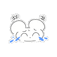 Laugh Mouse Sticker