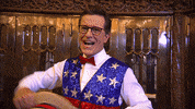 happy stephen colbert GIF by The Late Show With Stephen Colbert