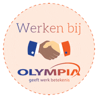 OlympiaNederland olympia favoriete collega wat jij doet geeft werk betekenis Sticker