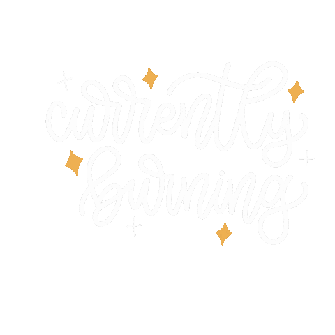 MirabelleCreations giphyupload candle mirabellecreations currentlyburnint Sticker