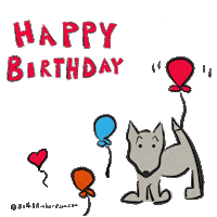 Happy Birthday Love Sticker