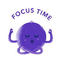 Working Mental Health Sticker by Meditopia