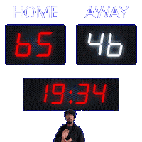 46 Away Sticker
