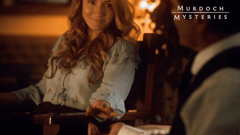 Tv Show Love GIF by Murdoch Mysteries