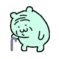 Aging Happy Birthday Sticker by luckycavity