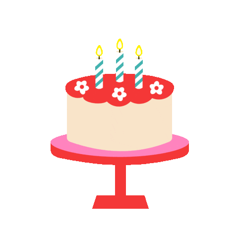 Happy Birthday Love Sticker by Jessica Lau