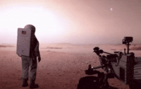 mars astronaut GIF by funk
