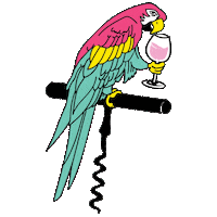 Drink Cheers Sticker by Taylor Reeve