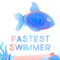Ocean Fish Sticker by WebFX