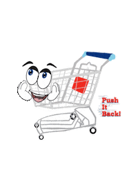 Trolley Sticker by Push It Back