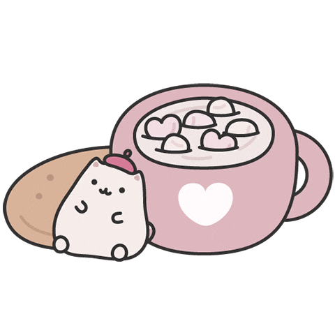 Relaxing Hot Chocolate Sticker