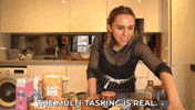 Hannah Multi-Tasking GIF by HannahWitton