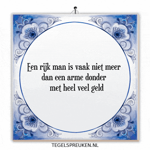 Nl Geld GIF by Tegelspreuken.nl
