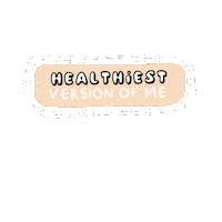 Healthies fitness fit inspirational kylie ross Sticker