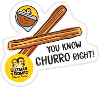 Dessert Churros Sticker by Guzman y Gomez
