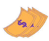 Money Cash Sticker by ruculadigitalacademy
